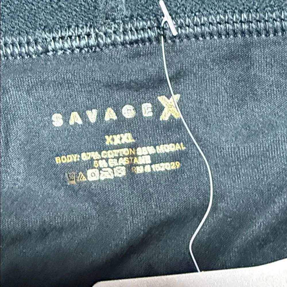 Savage X Fenty Savage X Trunks XXXL Caviar
